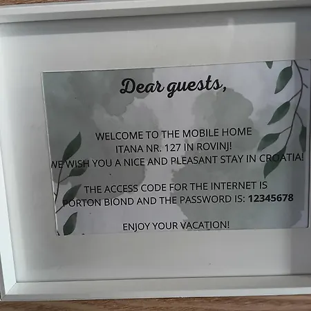 Mobile Itana Nr 127 Camping Rovinj
